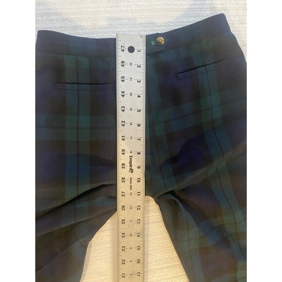 Vintage Tommy Hilfiger Plaid Straight Leg Pants Size 6 - Picture 8 of 11